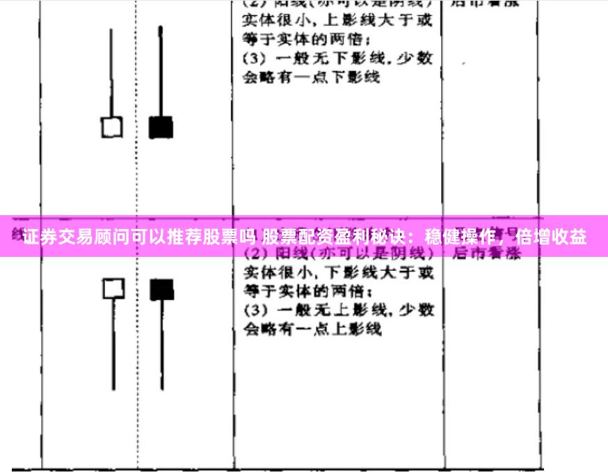 证券交易顾问可以推荐股票吗 股票配资盈利秘诀：稳健操作，倍增收益