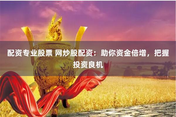 配资专业股票 网炒股配资：助你资金倍增，把握投资良机